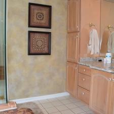 Faux finish master bathroom